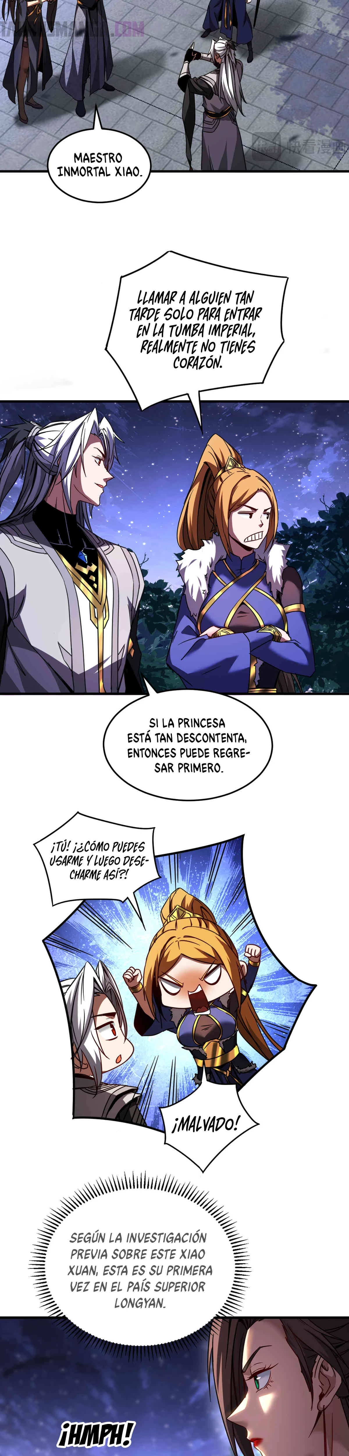 Mientras mis discípulas se matan, yo me relajo! > Capitulo 92 > Page 71